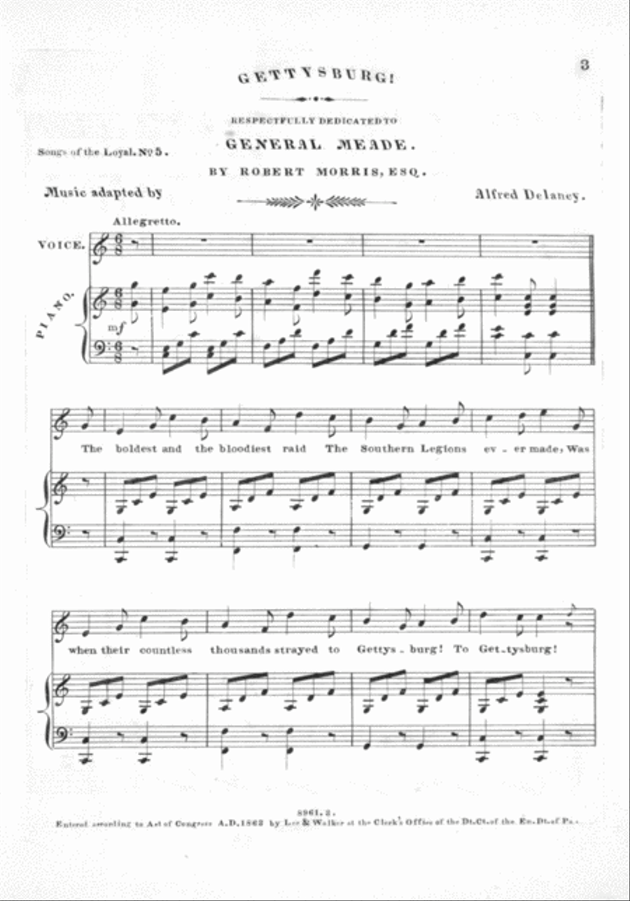 Gettysburg Voice scores gallery preview page 2