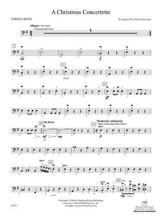A Christmas Concertette: String Bass