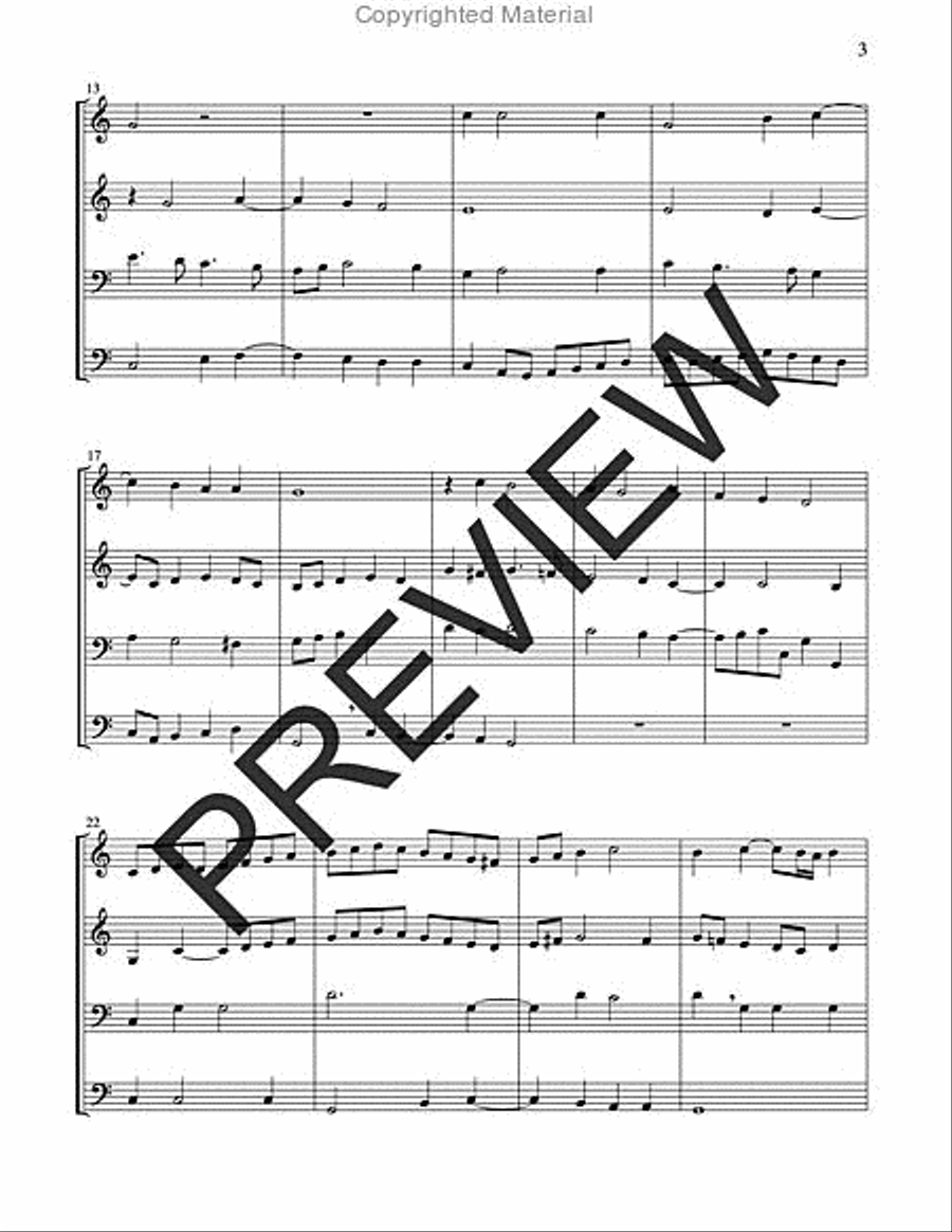 Fantasie on EIN' FESTE BURG Trombone scores gallery preview page 3
