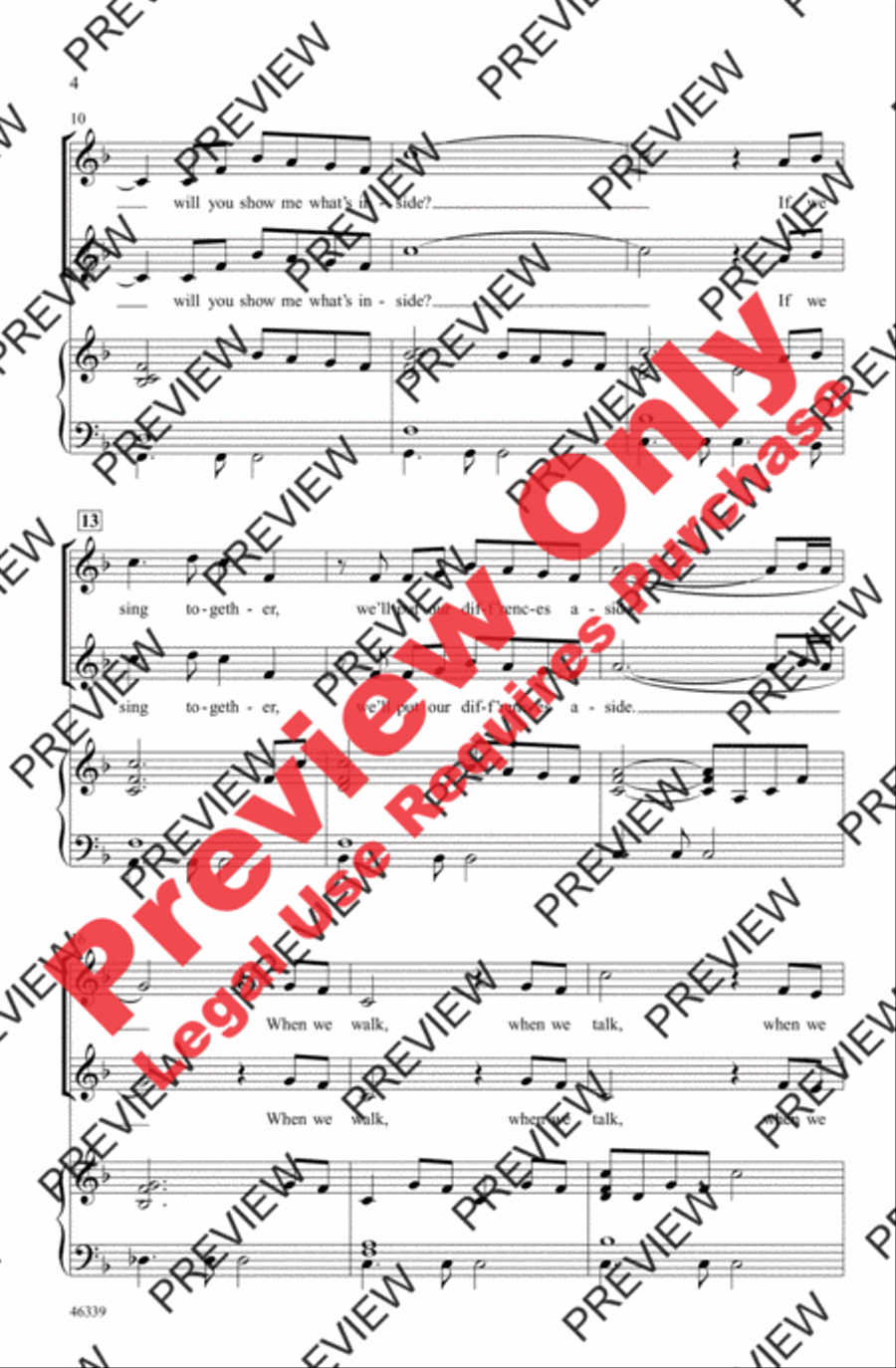When We Sing 2-Part scores gallery preview page 3