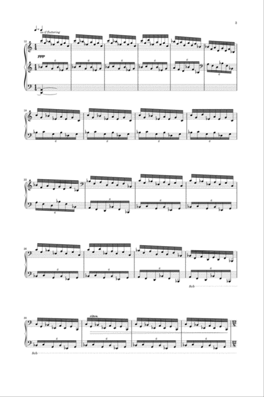 Arbophillia Piano Solo scores gallery preview page 3