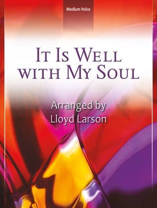 Book cover for It Is Well with My Soul - Vocal Solo