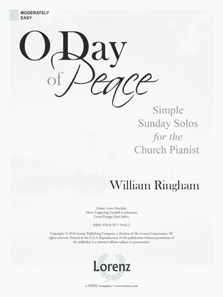 O Day of Peace (Digital Delivery)