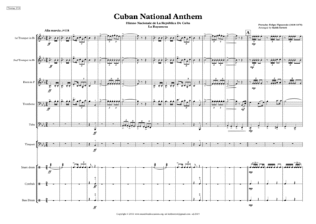 Cuban National Anthem (Himno Nacionale de La Rep image number null