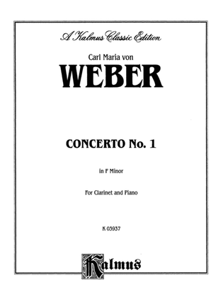 Book cover for Weber: Concerto No. 1 in F Minor, Op. 73