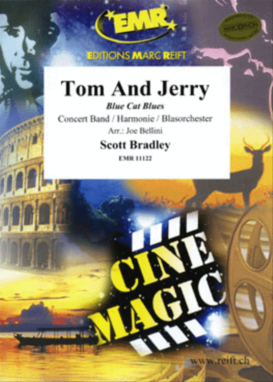 Tom And Jerry Concert Band scores gallery preview page 1