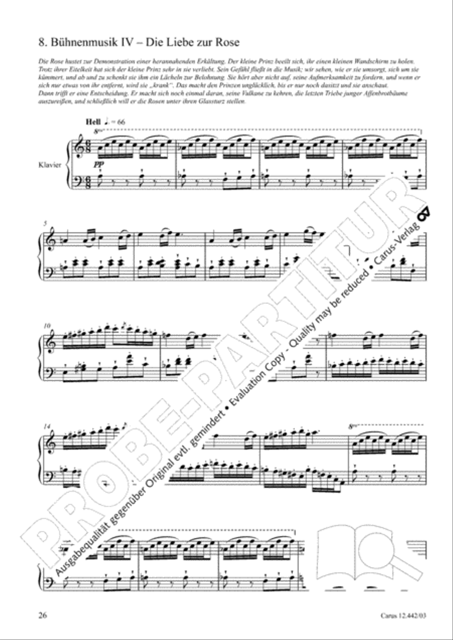Der kleine Prinz 3-Part scores gallery preview page 28