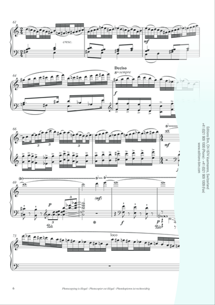 Fantasiestück Fantasiestück Piano Solo scores gallery preview page 5