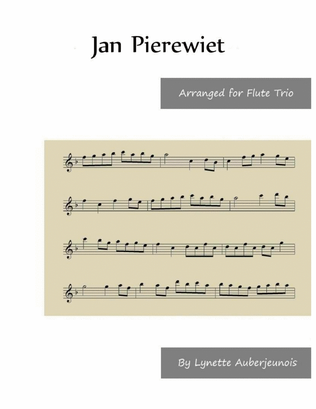 Jan Pierewiet - Flute Trio