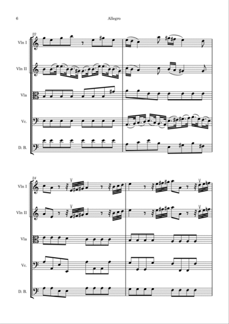 Antonio Vivaldi - Sinfonia da 