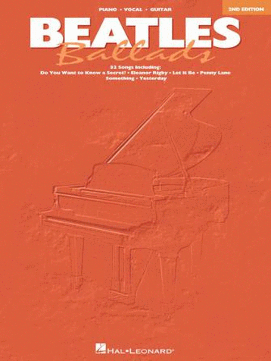 Beatles Ballads – 2nd Edition Piano, Vocal, Guitar scores gallery preview page 1