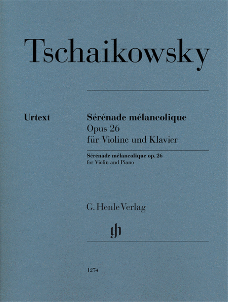 Sérénade Mélancolique, Op. 26 Violin Solo scores gallery preview page 1