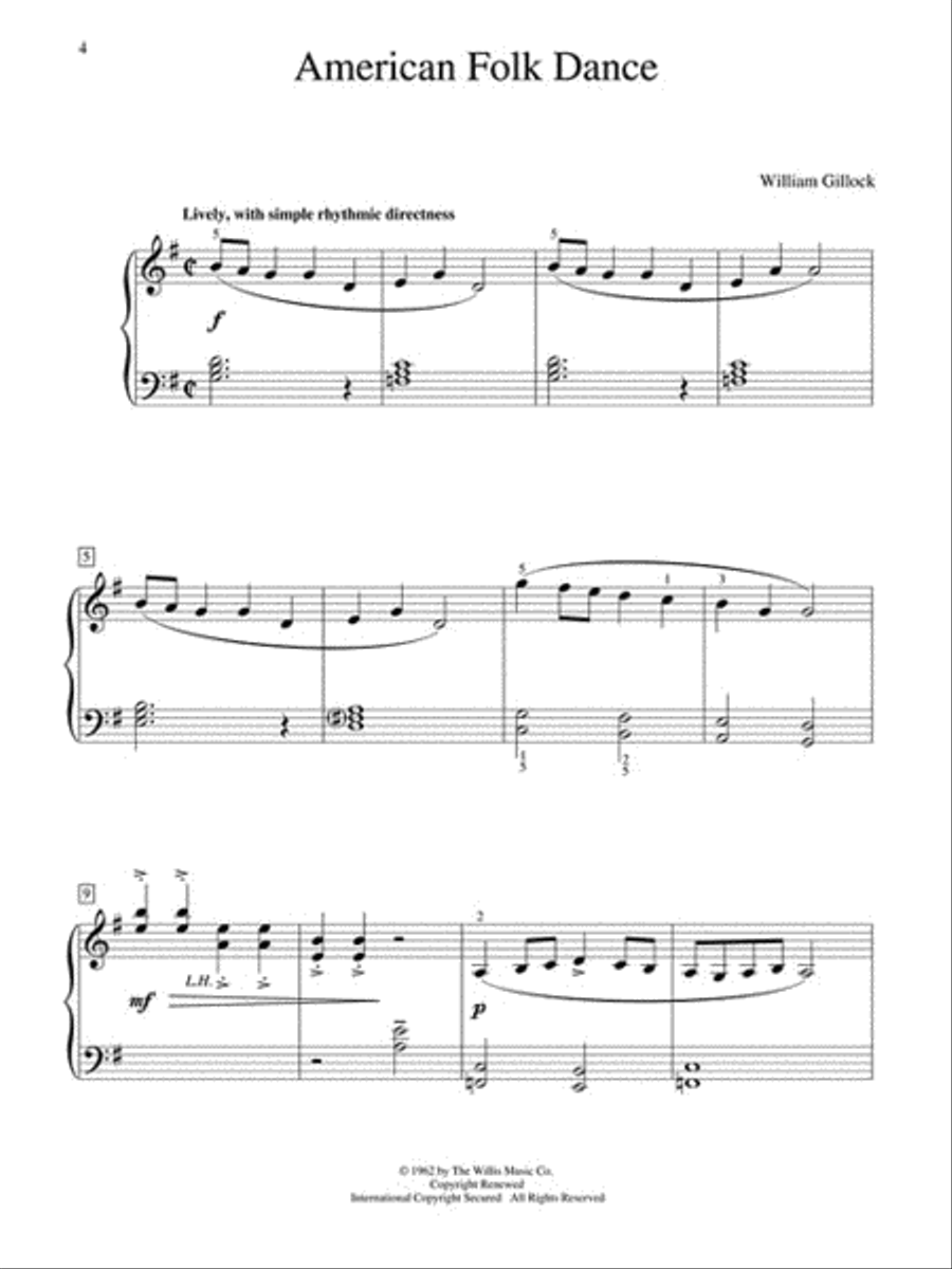 Accents Around the World Piano scores gallery preview page 3