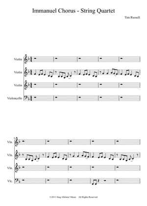 Immaneul Chorus - String Quartet