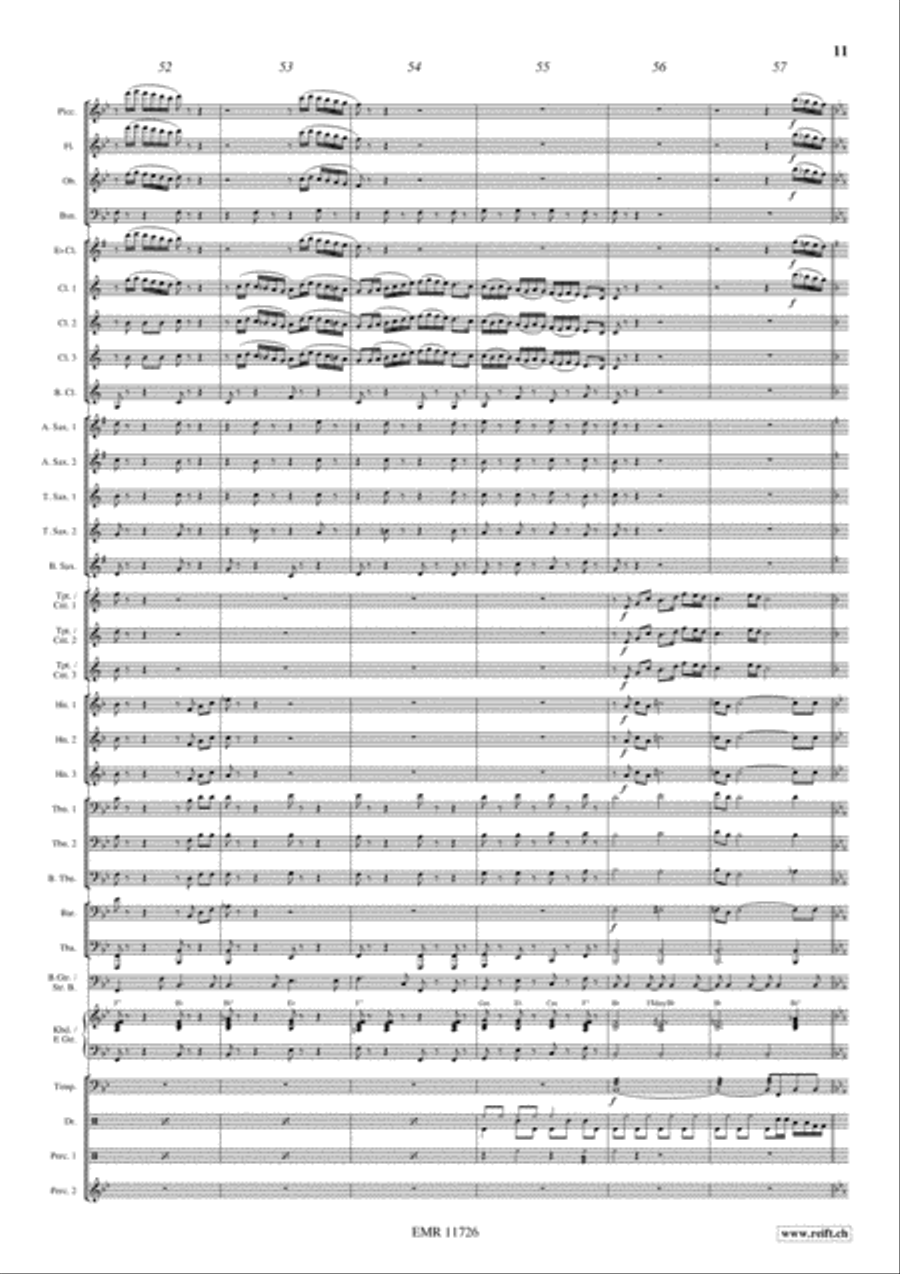 Rocky Bach Concert Band scores gallery preview page 12