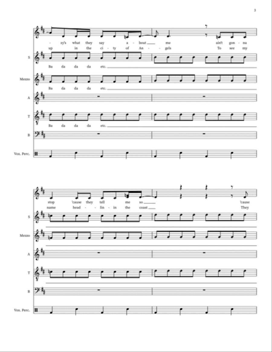 The Walker The Walker Choir scores gallery preview page 3