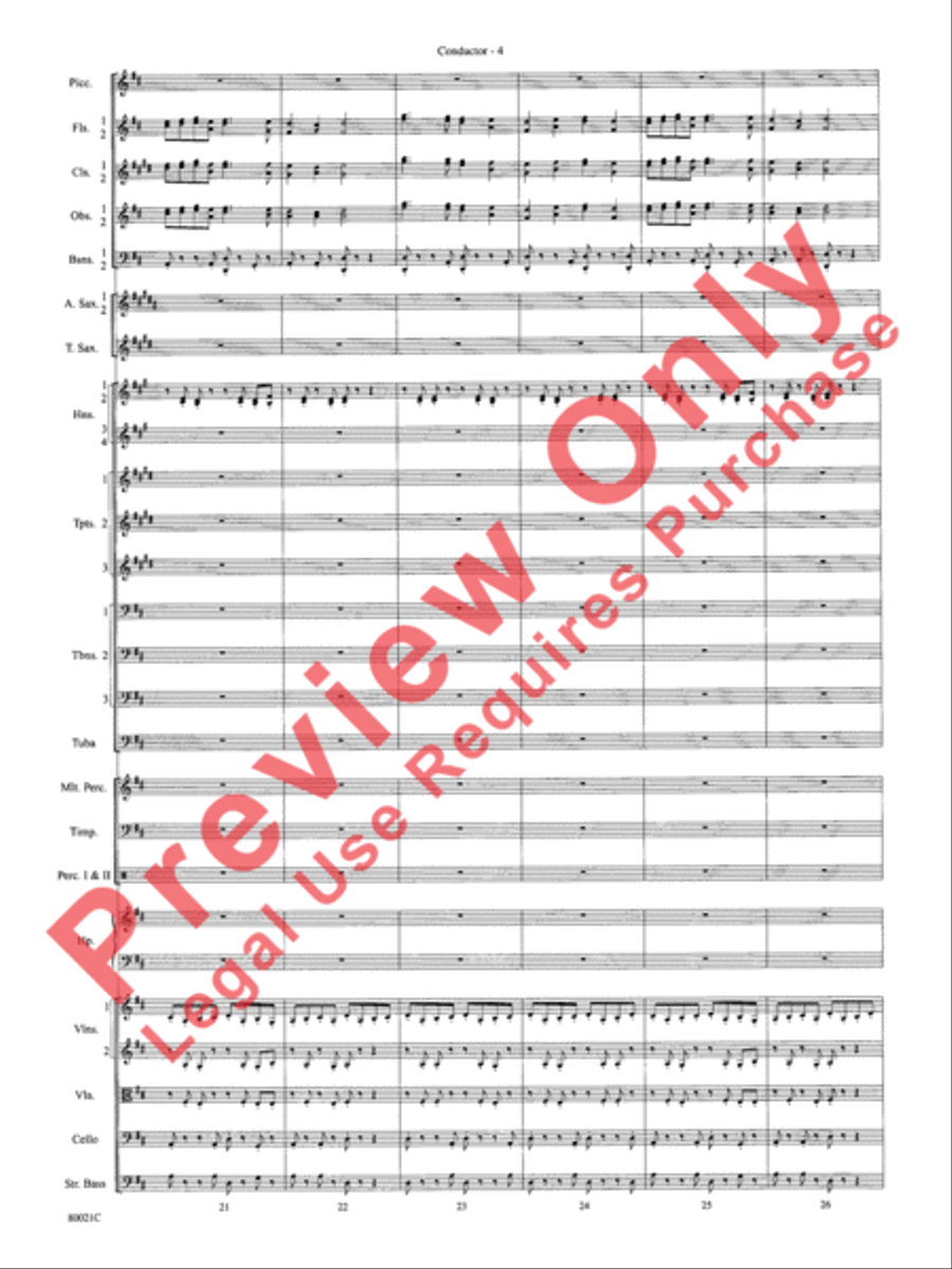 A Christmas Festival Full Orchestra scores gallery preview page 7
