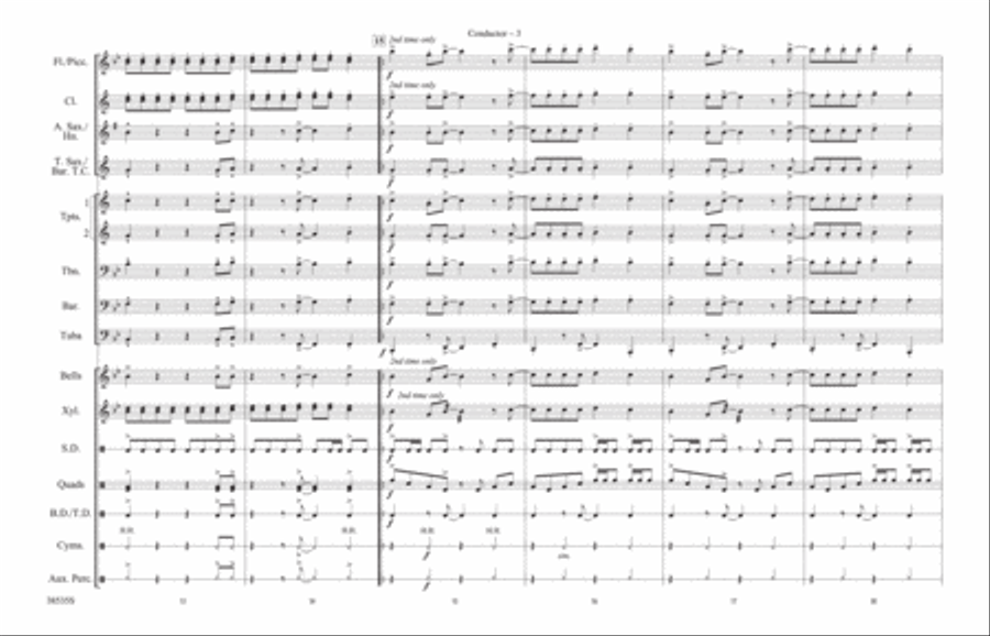 Prologue / Little Shop of Horrors: Score Marching Band scores gallery preview page 3