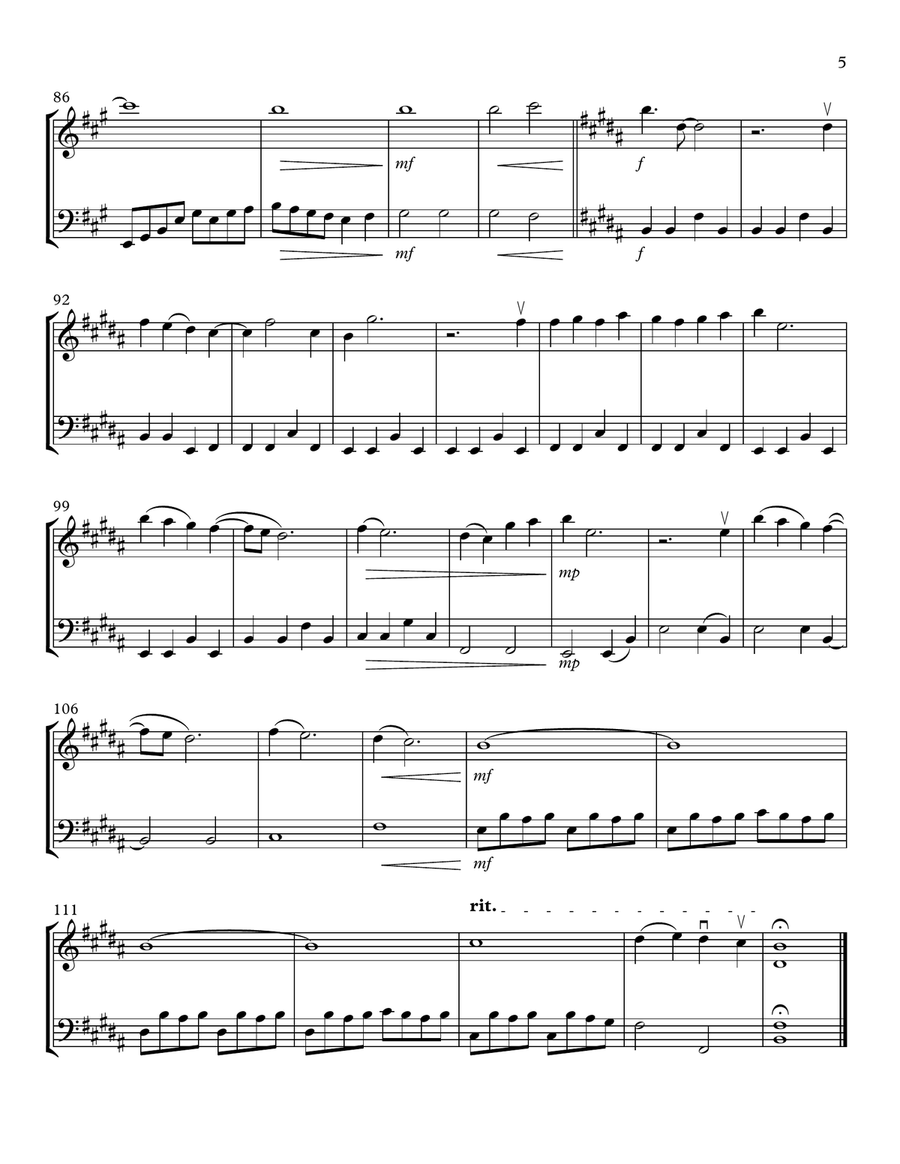 From This Moment On String Duet scores gallery preview page 5