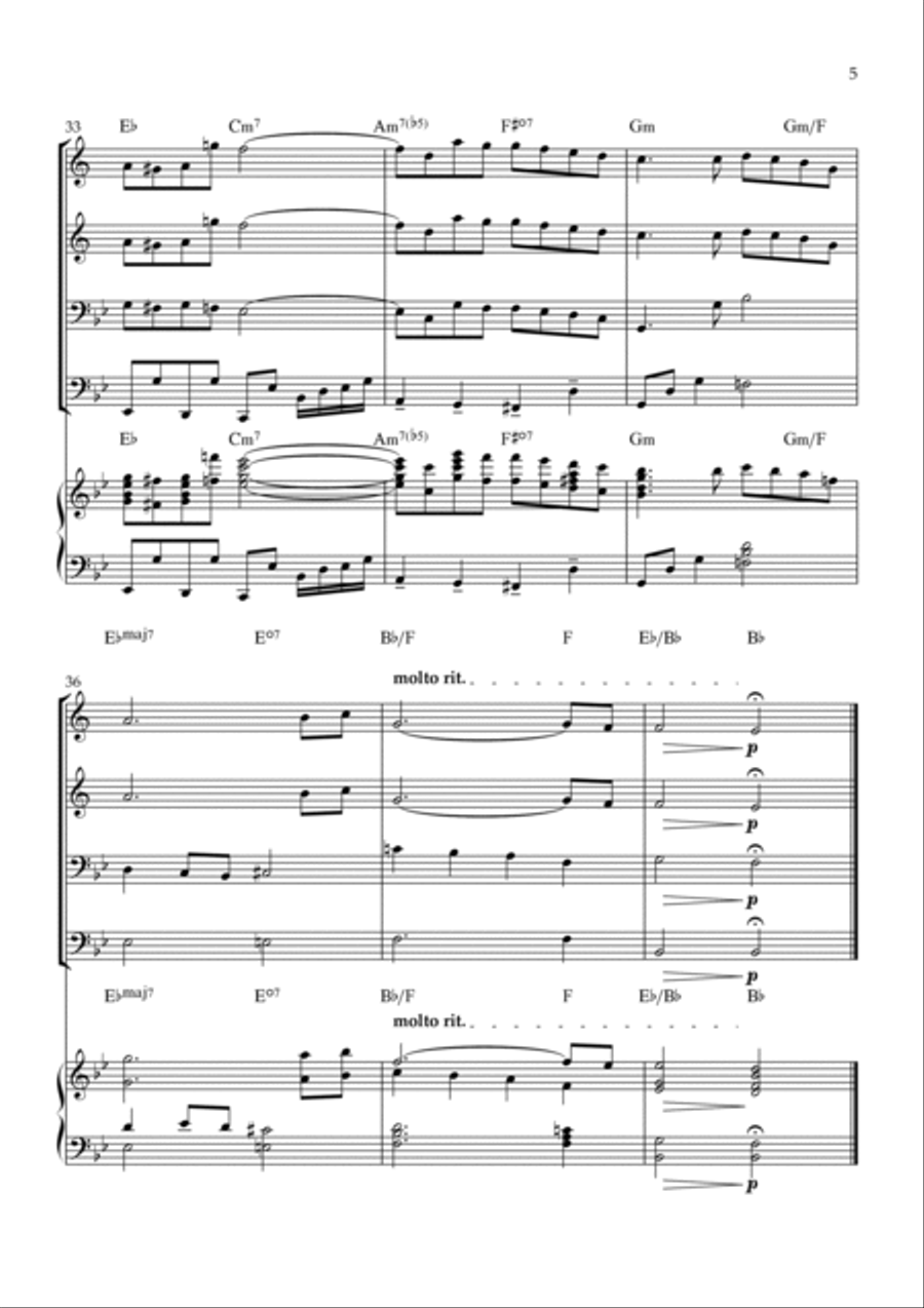 Love Theme (tema D'amore) Trombone scores gallery preview page 5