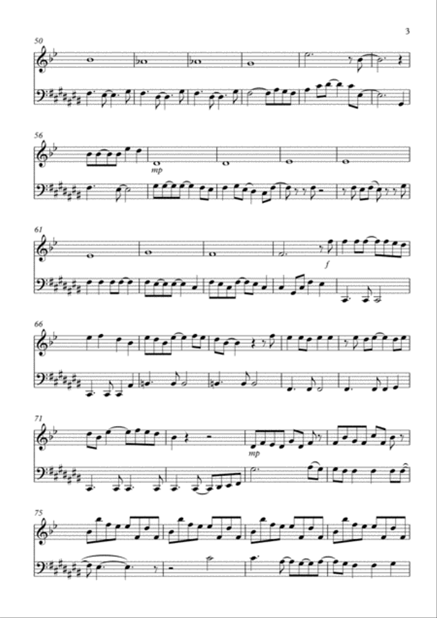 Sweet Child O' Mine Alto Saxophone scores gallery preview page 3
