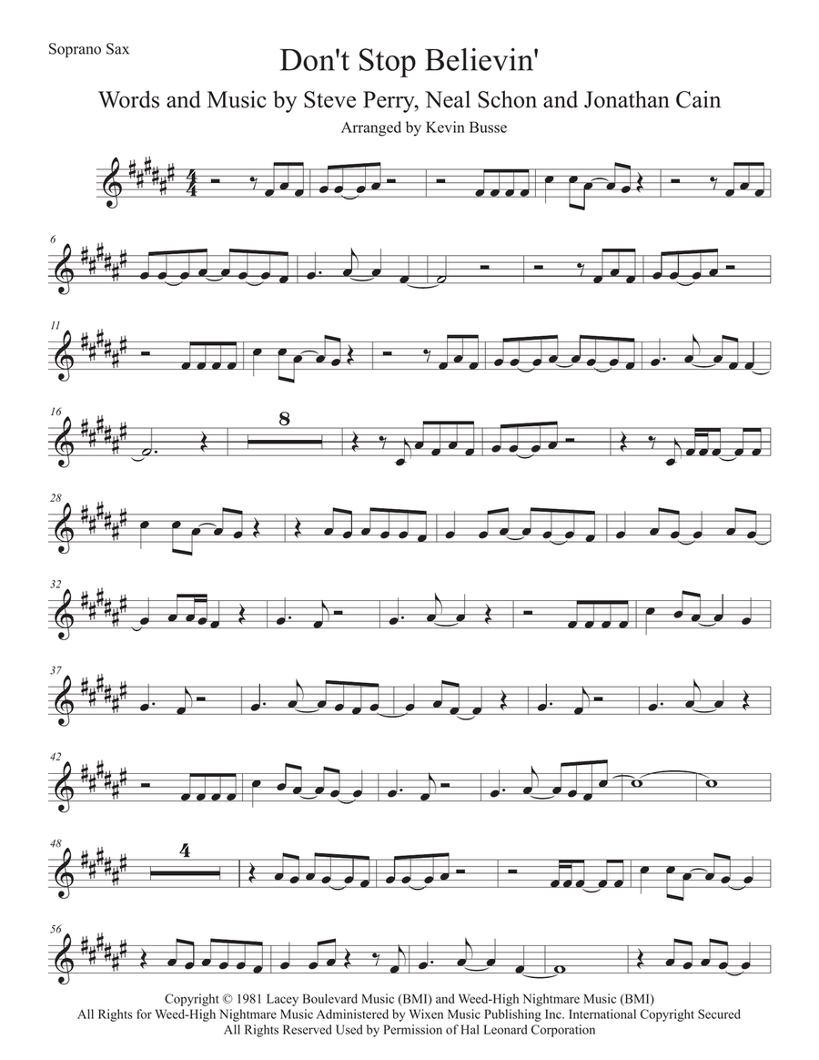 Don't Stop Believin'
