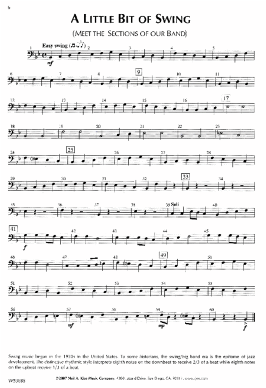 Standard of Excellence: First Performance Plus-Electric Bass Concert Band Methods scores gallery preview page 2