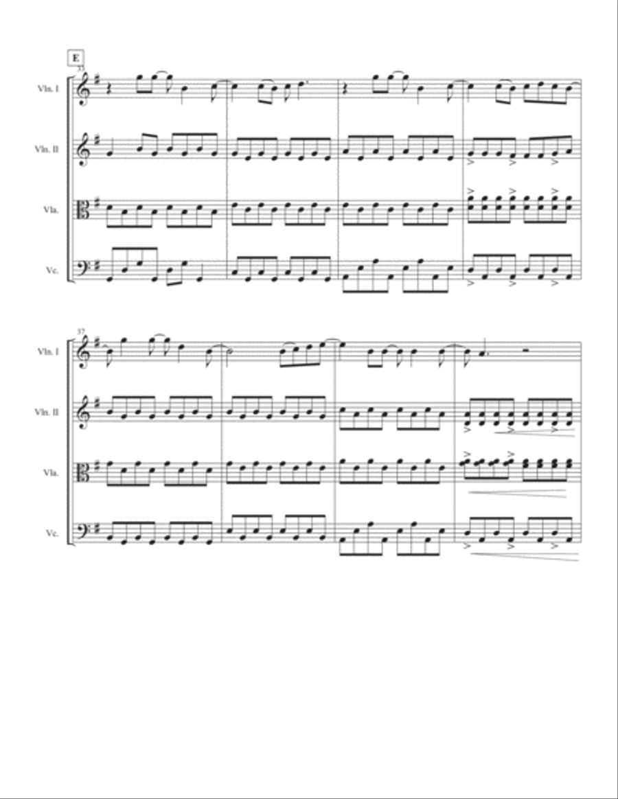 100 Years String Quartet scores gallery preview page 5