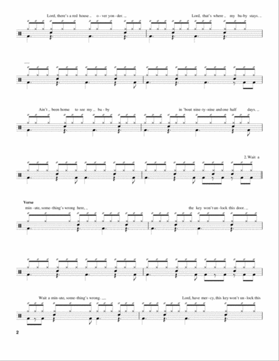 Red House Drum Set scores gallery preview page 2