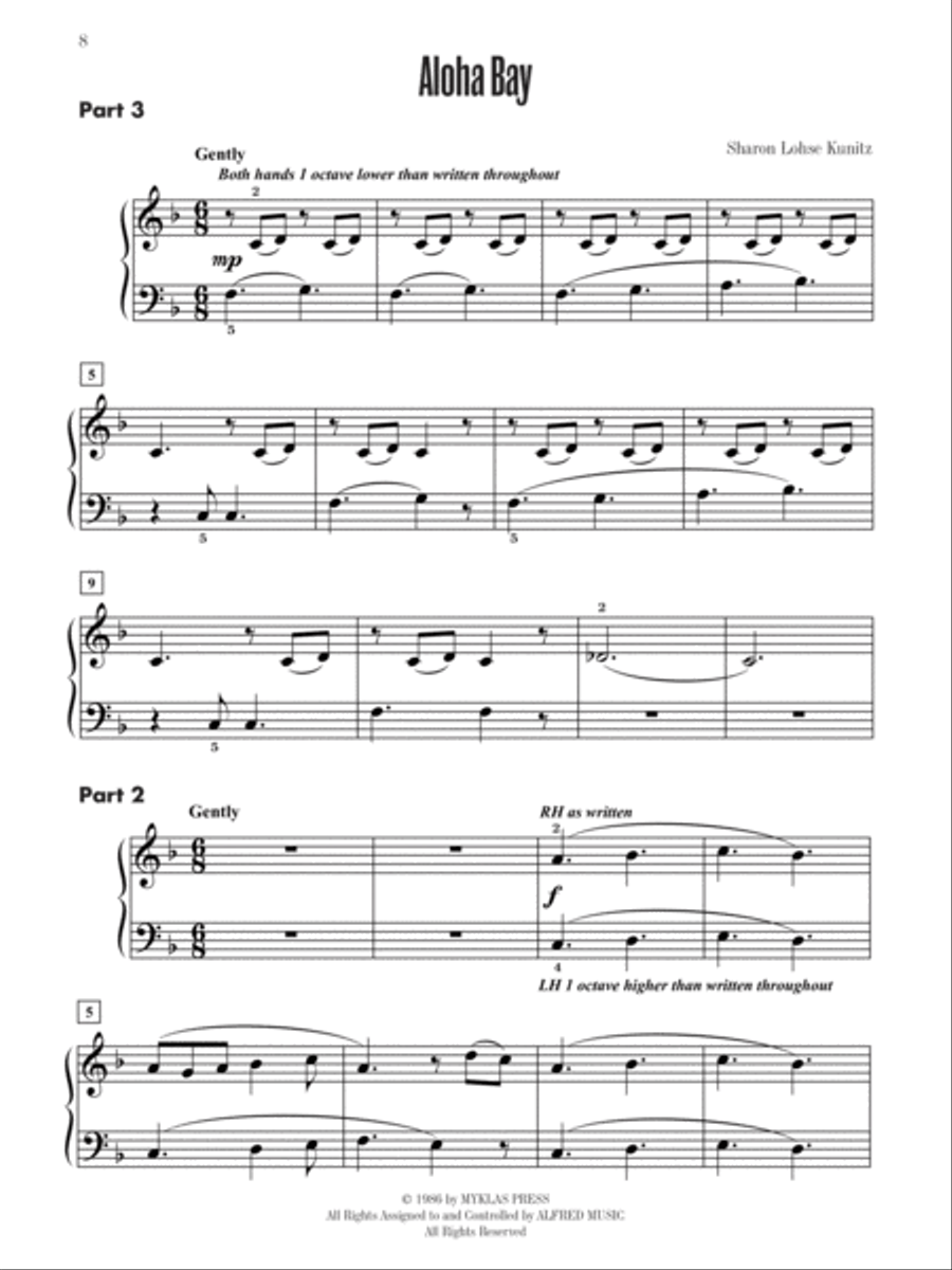 Contest Winners for Three, Book 2 Small Ensemble scores gallery preview page 2