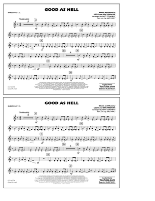 Good As Hell (arr. Matt Conaway and Jack Holt) - Baritone T.C.