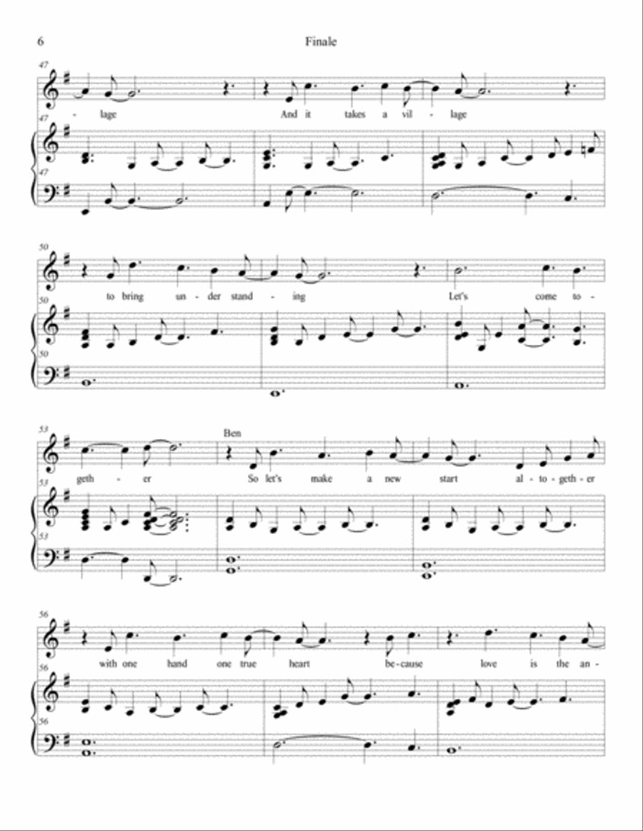 Finale Voice Solo scores gallery preview page 6