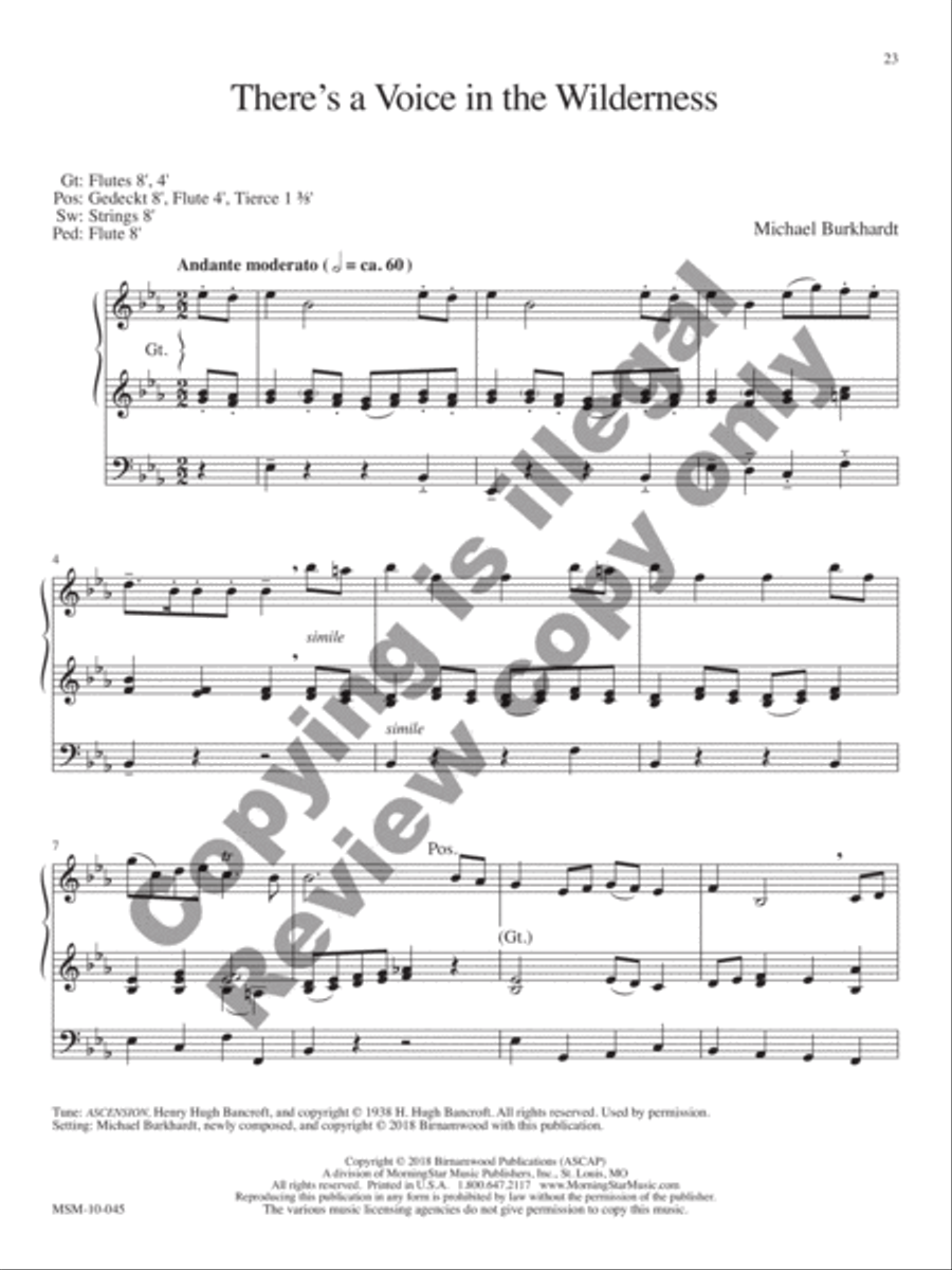 Then Sings My Soul Organ scores gallery preview page 9