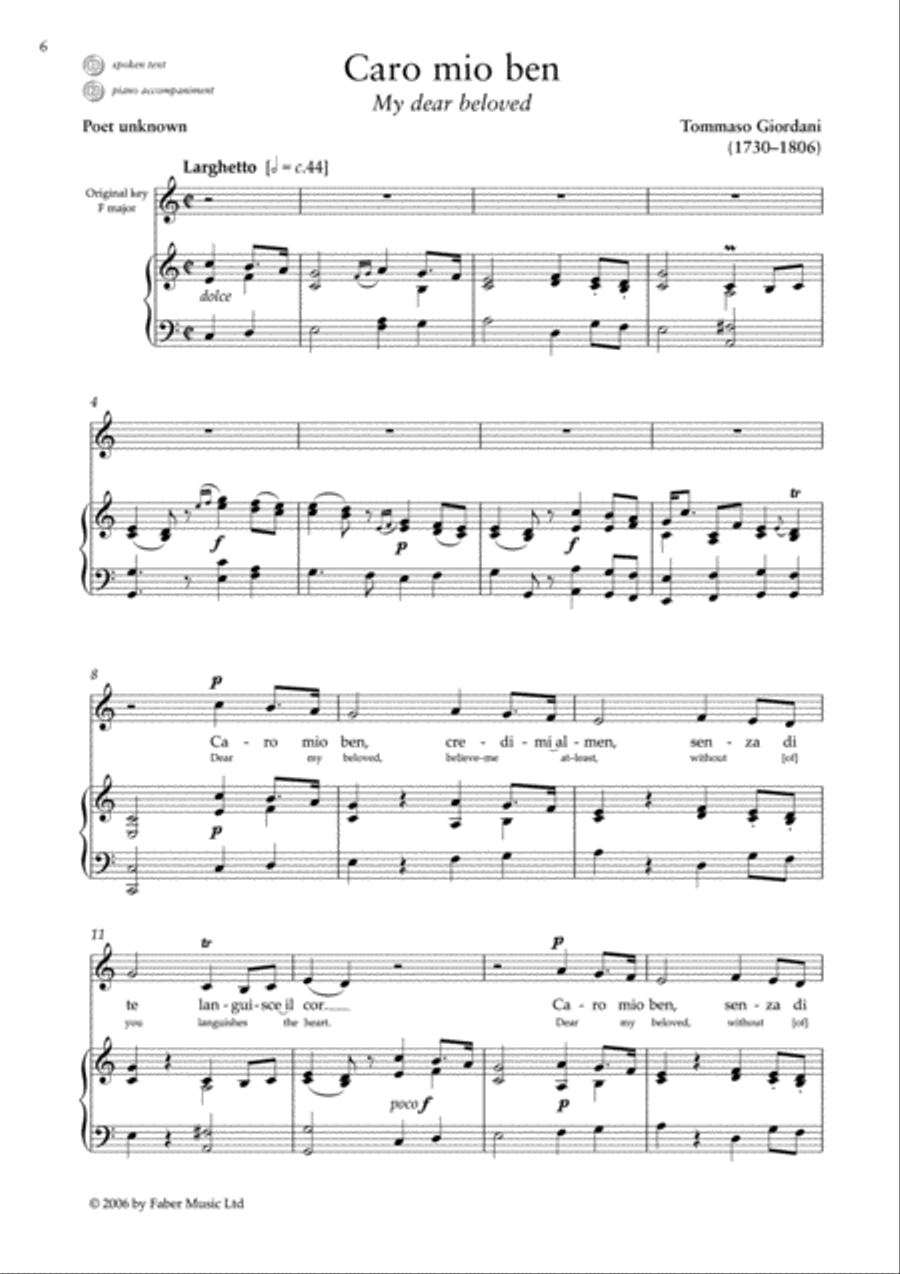 The Language of Song - Elementary (Low Voice) Low Voice scores gallery preview page 2