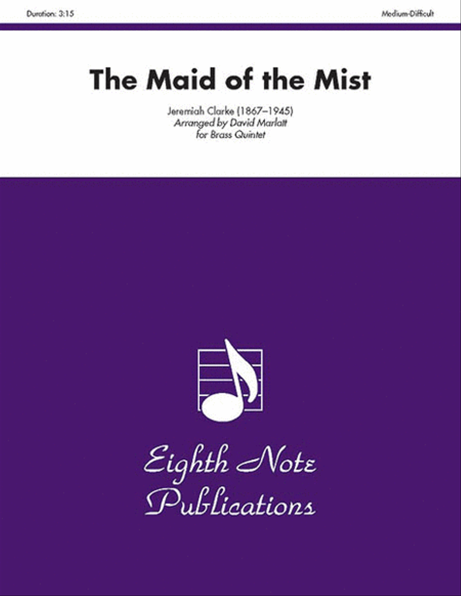 The Maid of the Mist Brass Quintet scores gallery preview page 1