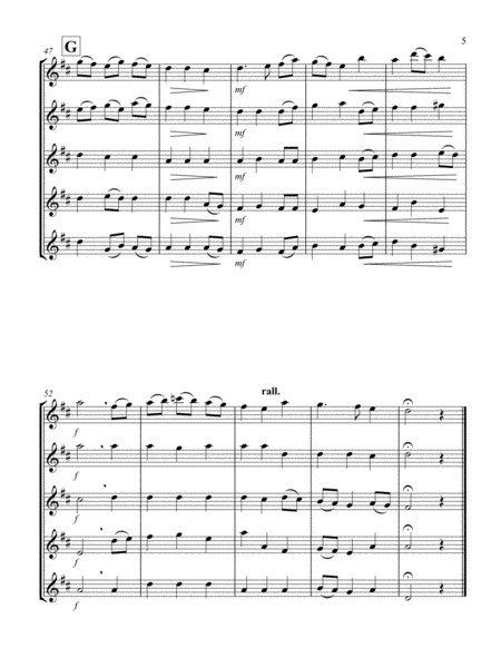 A Virgin Most Pure (Alto Saxophone Quintet)