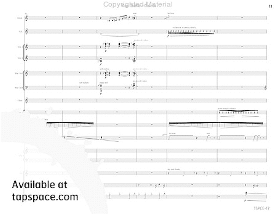 Cop Drama Percussion Ensemble scores gallery preview page 16