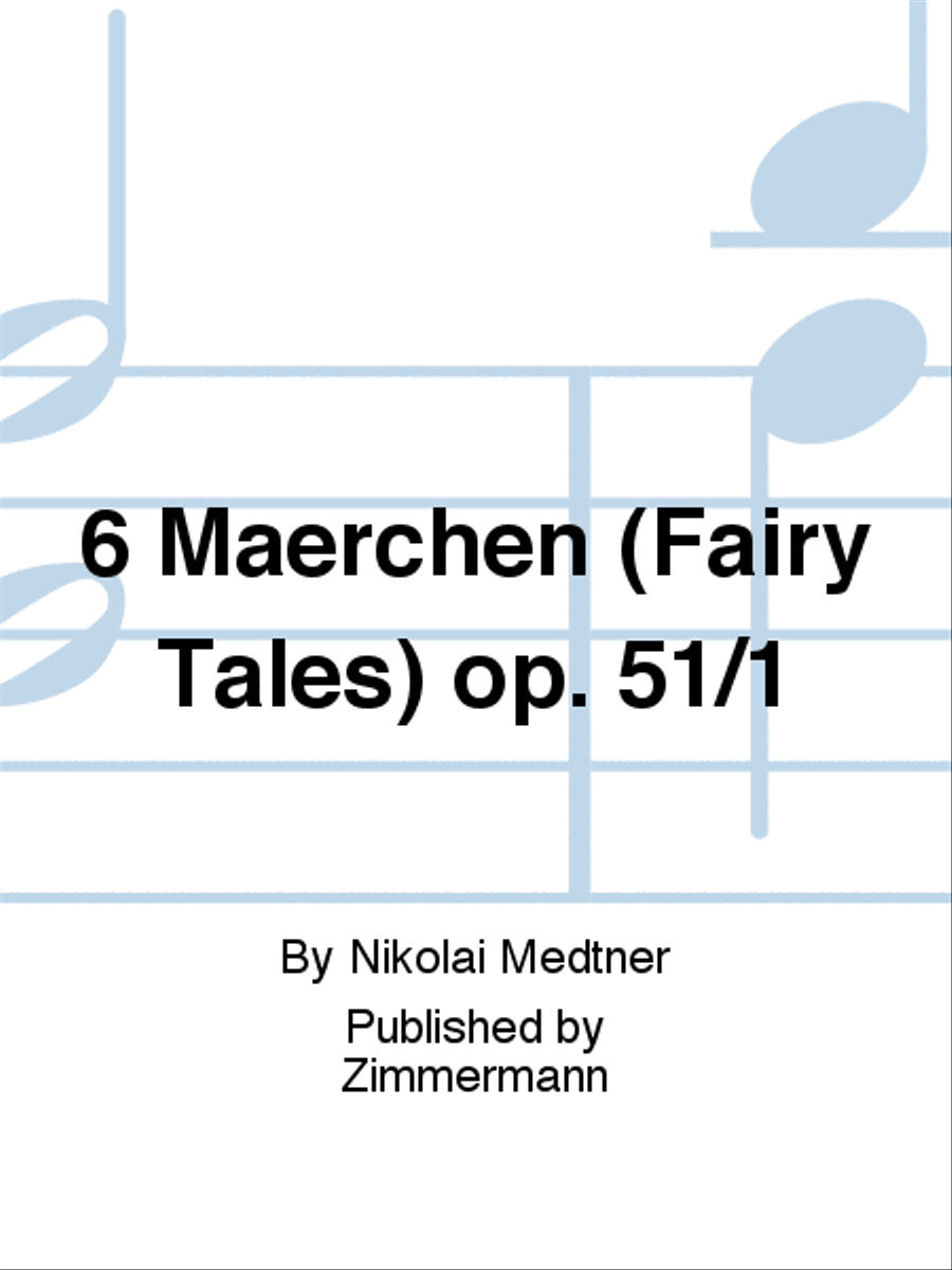 6 Märchen (Fairy Tales) Op. 51/1 Chamber Music scores gallery preview page 1