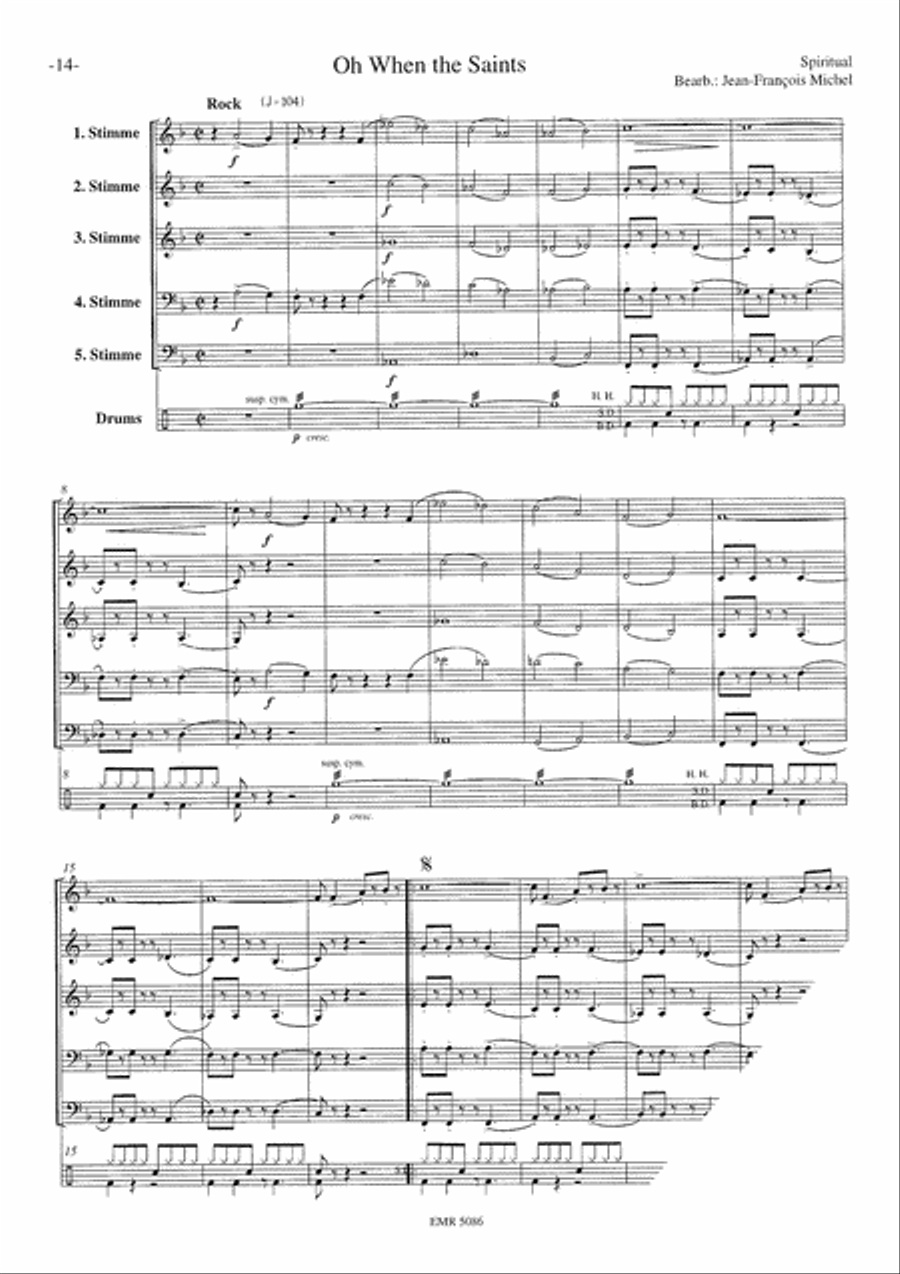 Quintett Album Vol. 07 Quintett Album Vol. 07 Concert Band scores gallery preview page 8