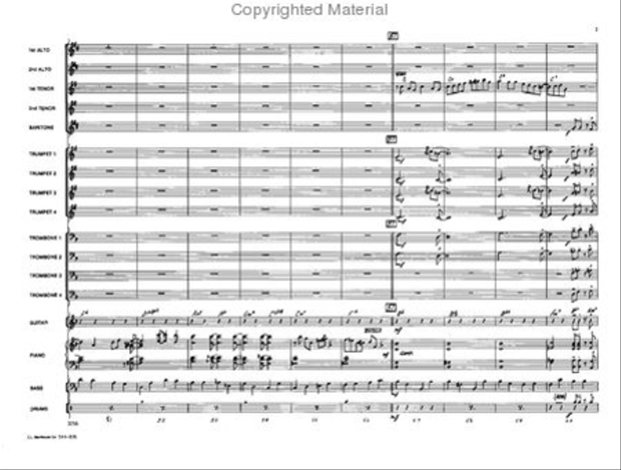 Hook, Line and Sinker Hook, Line and Sinker Jazz Ensemble scores gallery preview page 7