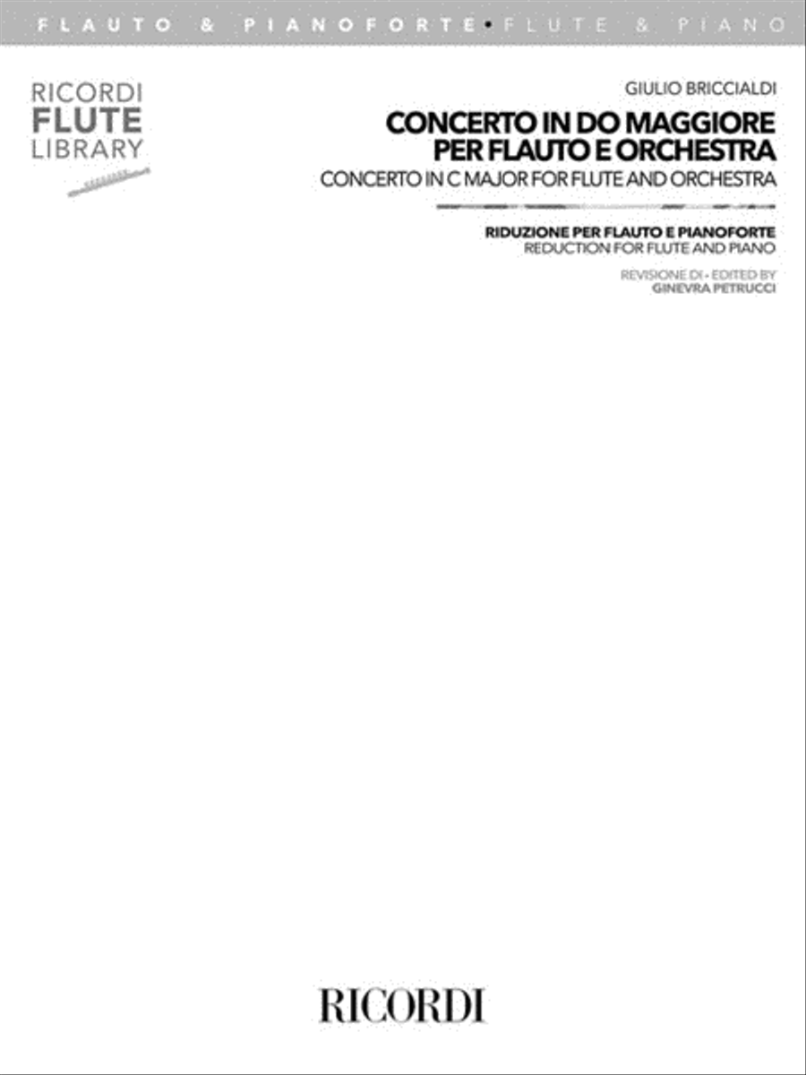 Concerto in C Major Concerto in C Major Flute Solo scores gallery preview page 2