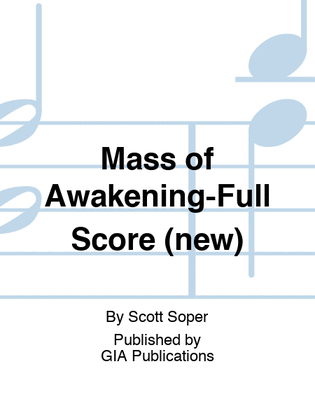 Mass of Awakening - Full Score