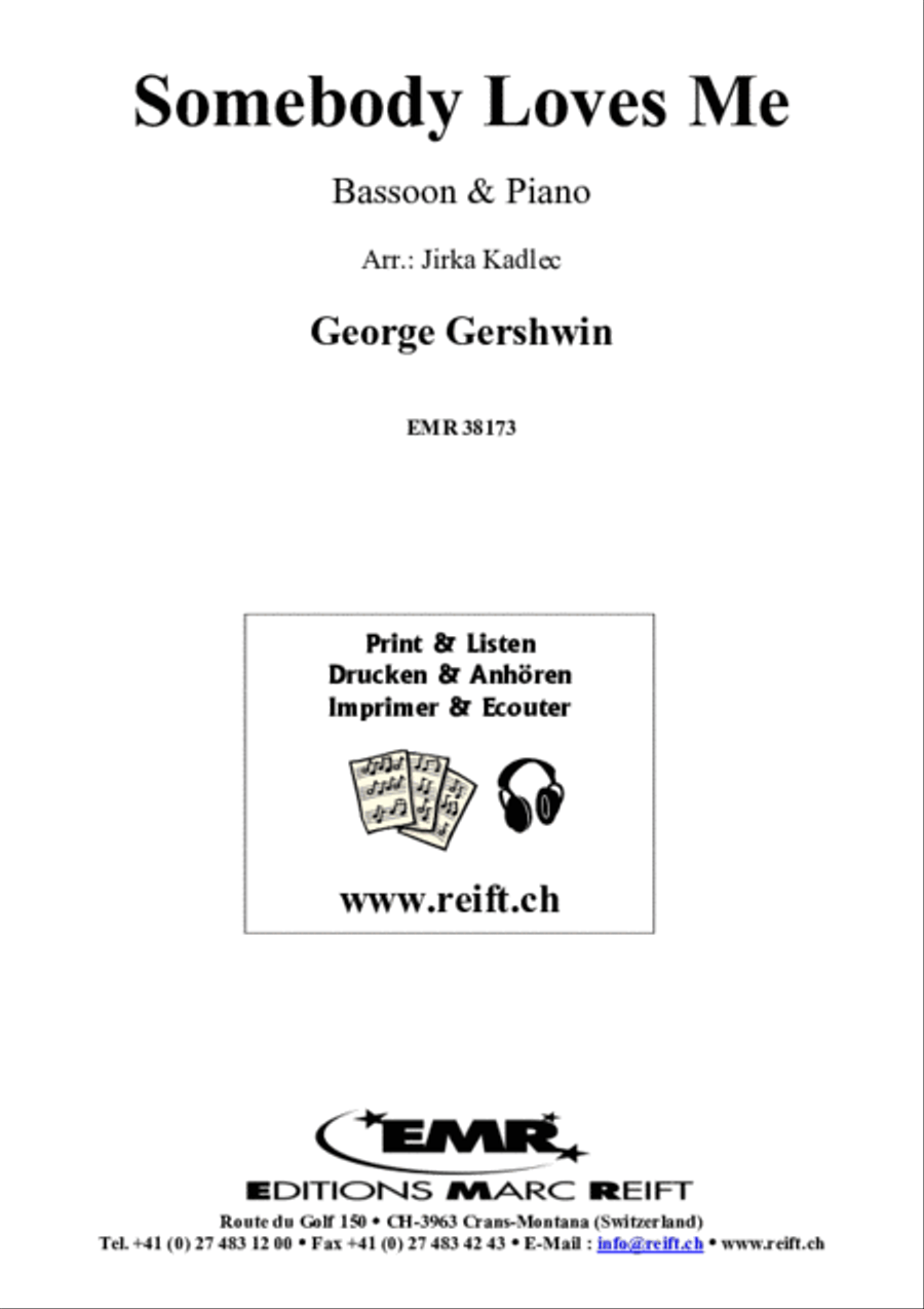 Somebody Loves Me Bassoon Solo scores gallery preview page 2