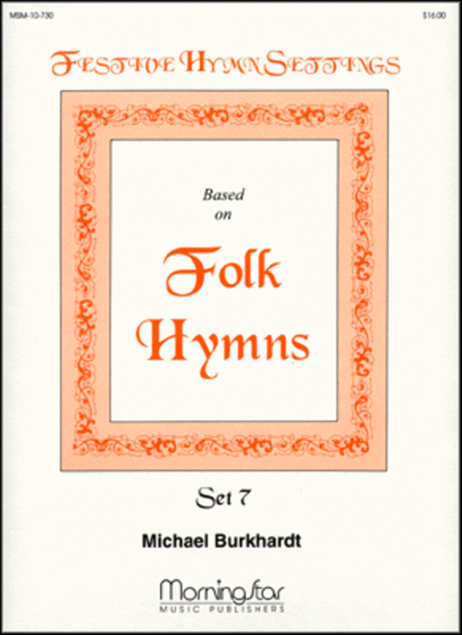 Festive Hymn Settings, Set 7 Organ Accompaniment scores gallery preview page 1