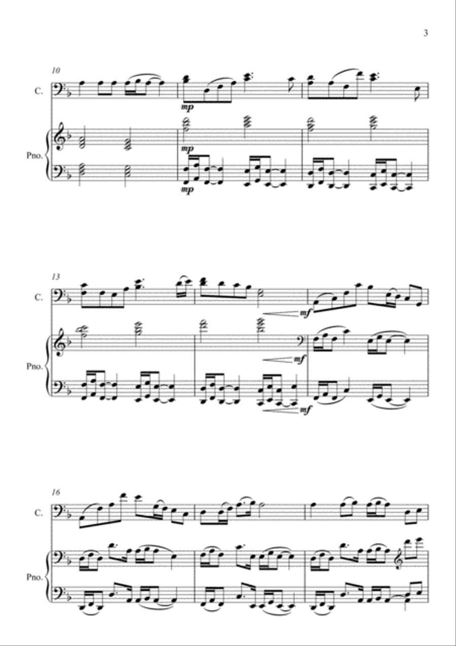 After - Cello Cello Solo scores gallery preview page 3