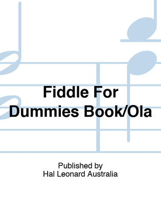 Book cover for Fiddle For Dummies Book/Online Audio