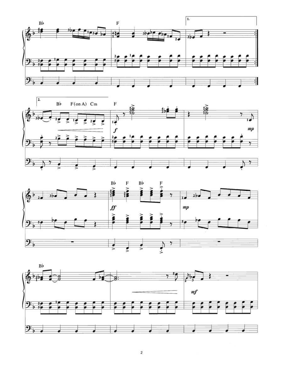 Baby Elephant Walk Baby Elephant Walk Organ Solo scores gallery preview page 2