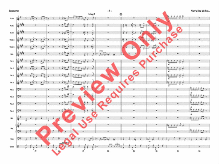 That's How We Roll Jazz Ensemble scores gallery preview page 6