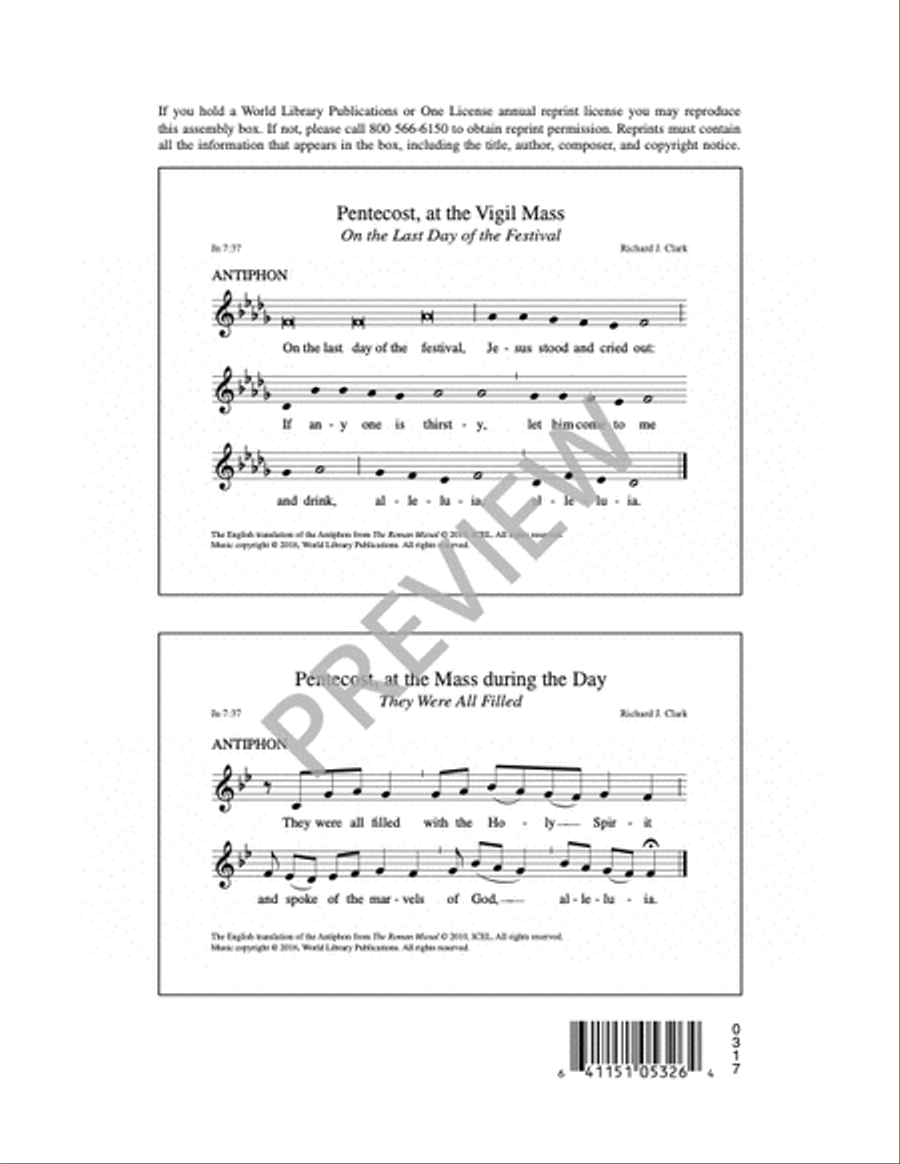 Communion Antiphons for Easter