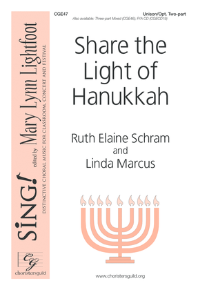 Book cover for Share the Light of Hanukkah (Two-part)